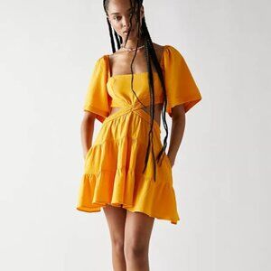 NWT Free People Cross of Sunlight Mini Dress - Size XS